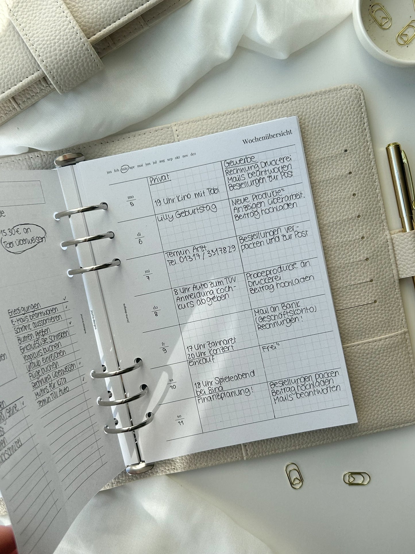 Wochenplaner I A5