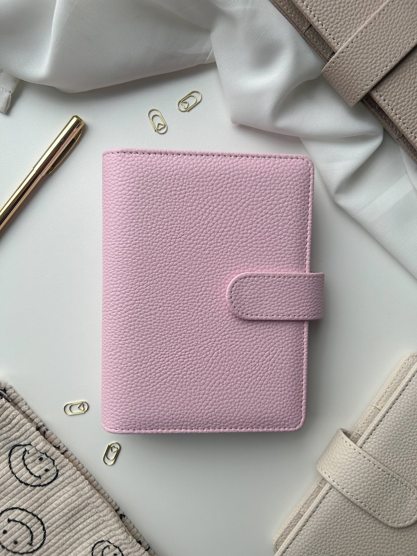 A6 Binder mit Druckknopf | Premium Retourenware