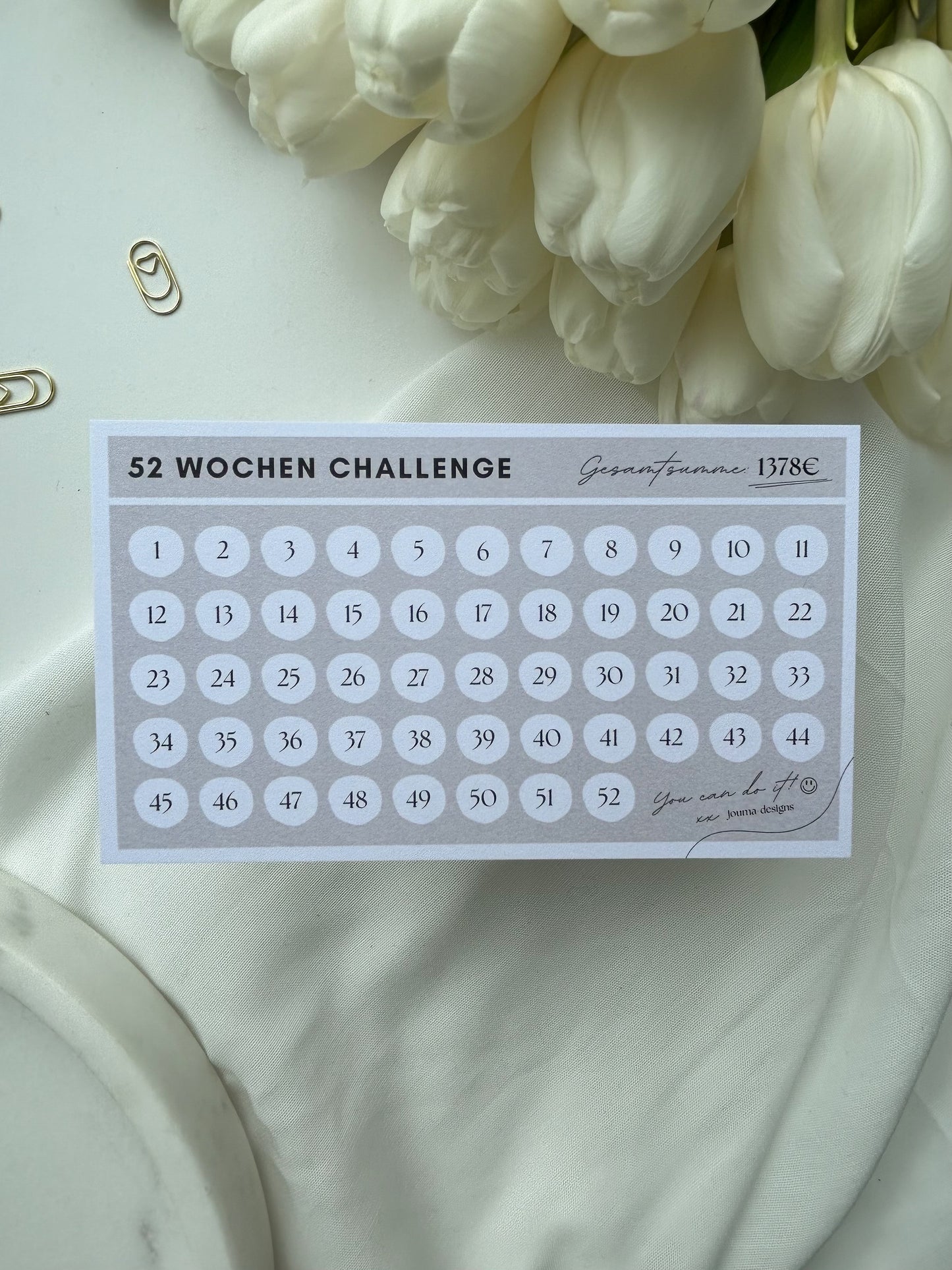 52 Wochen Challenge