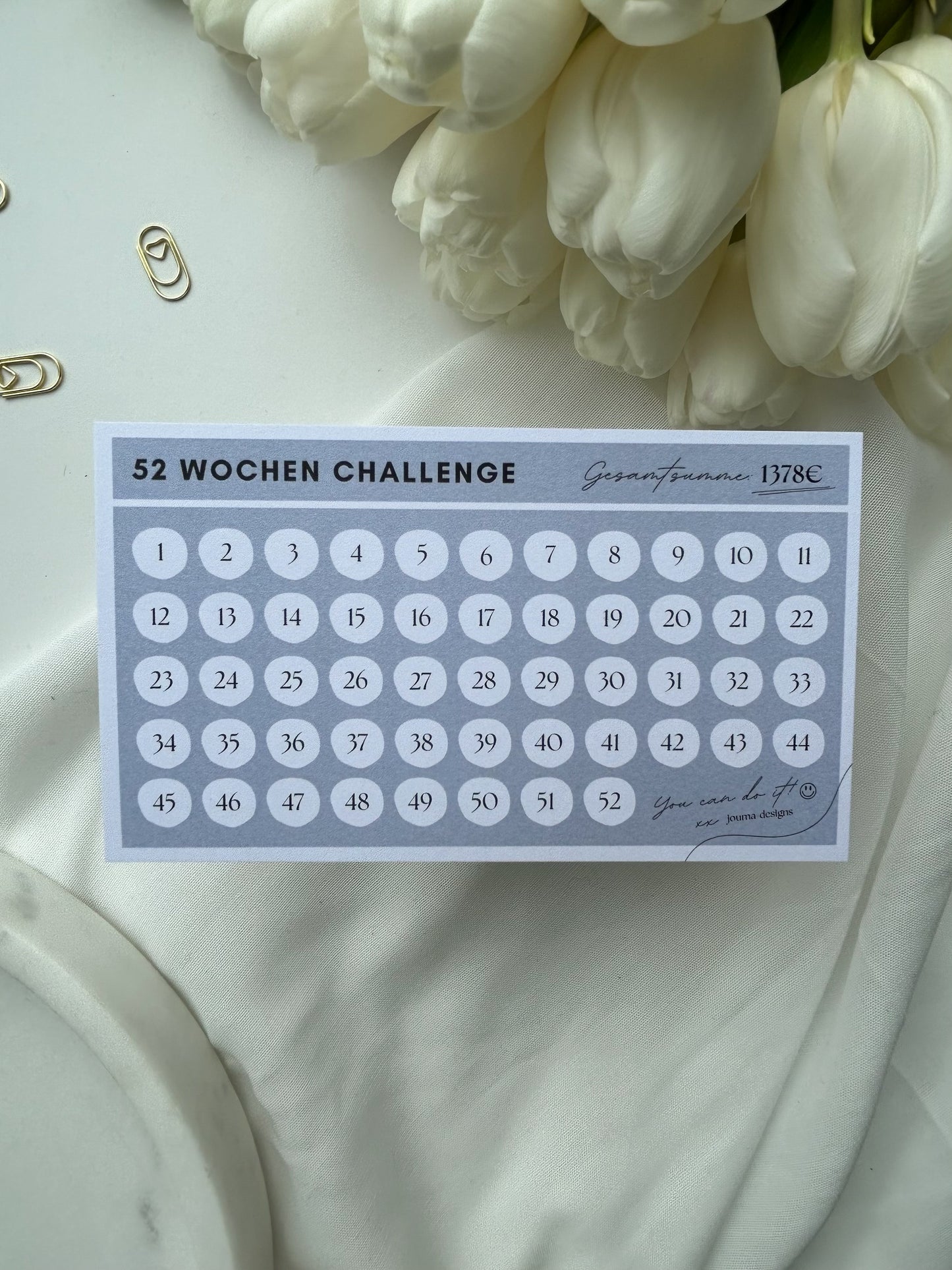 52 Wochen Challenge