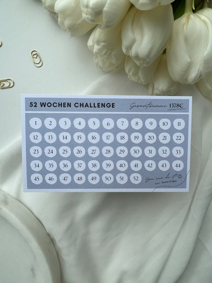 52 Wochen Challenge