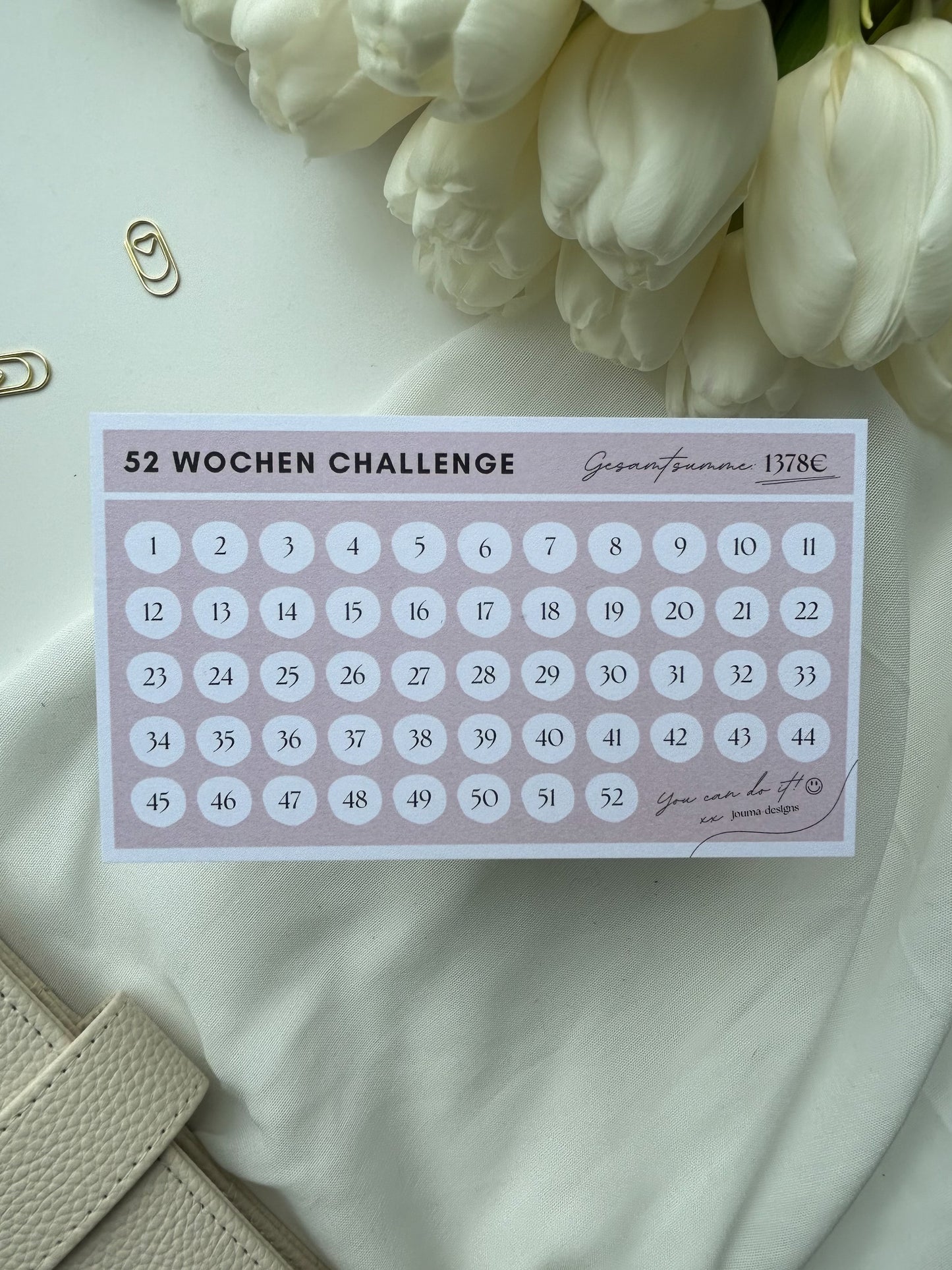 52 Wochen Challenge