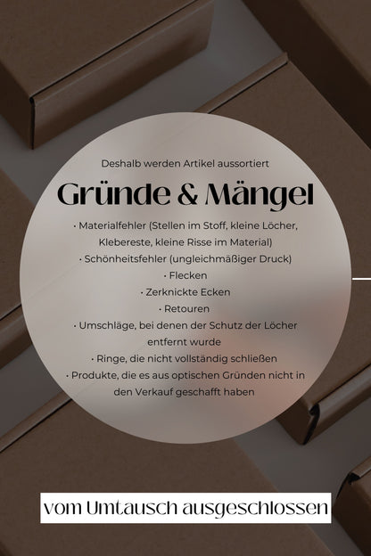 B-Ware Überraschungssets (Umtausch ausgeschlossen)