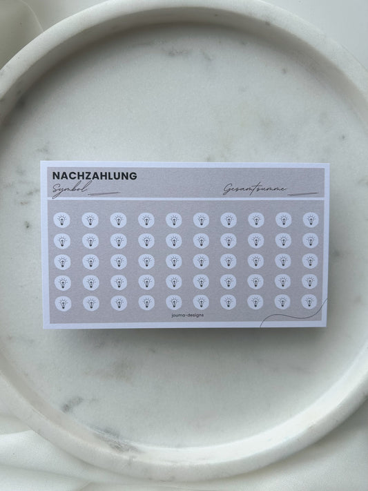 Nachzahlung I Spartopf