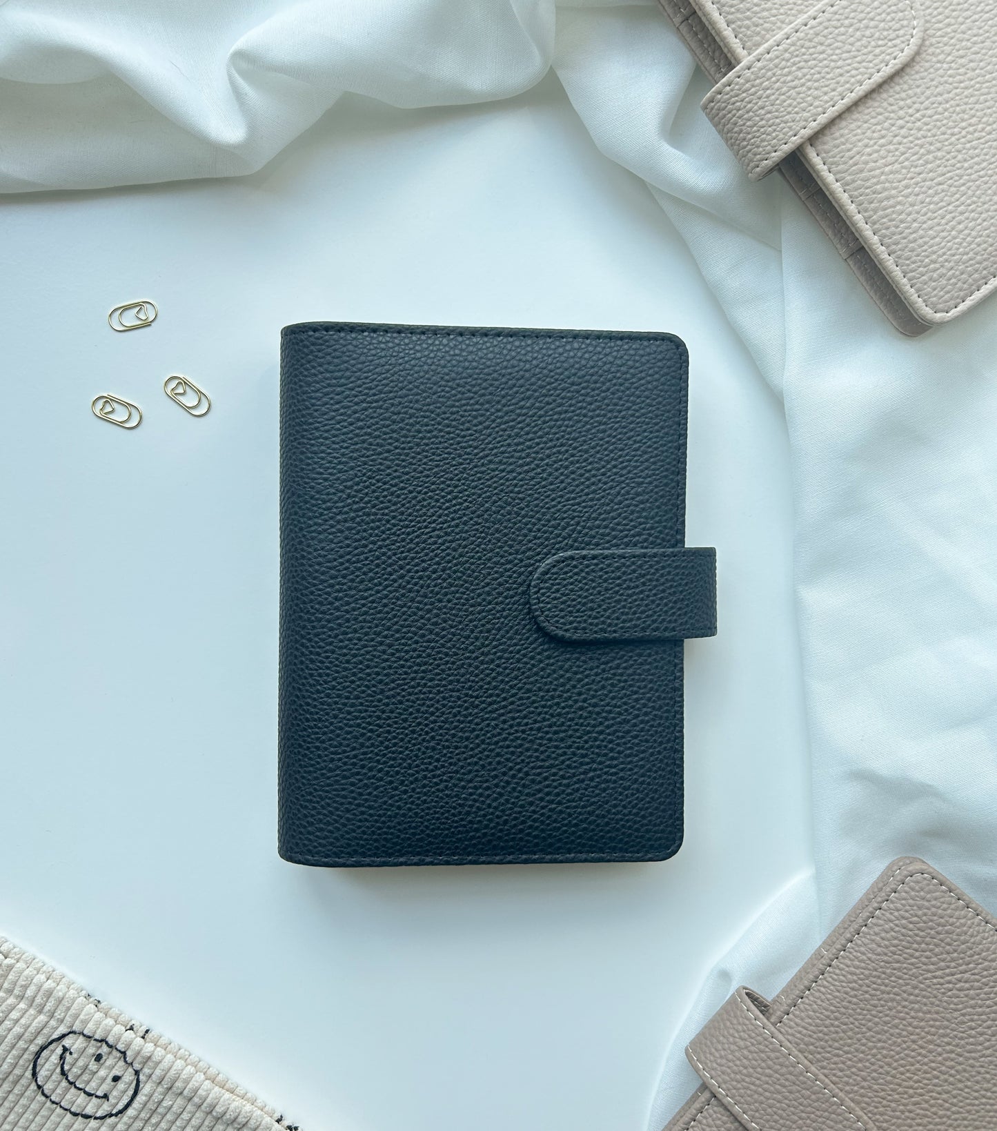 A6 Binder mit Druckknopf | Premium