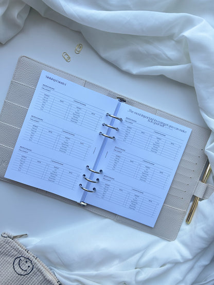 Budgetplaner A5 | 184 Seiten