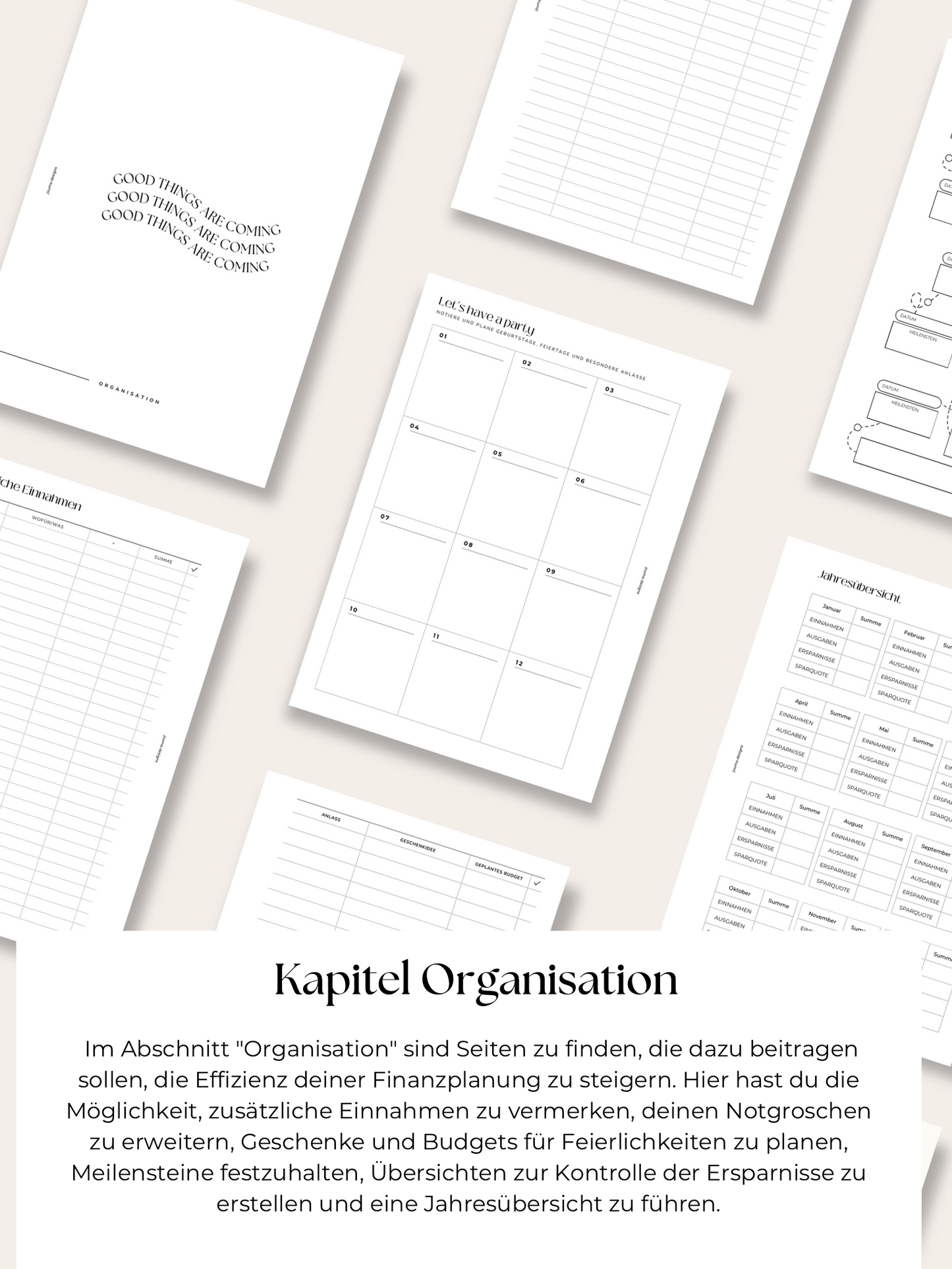 Budgetplaner A5 | 184 Seiten